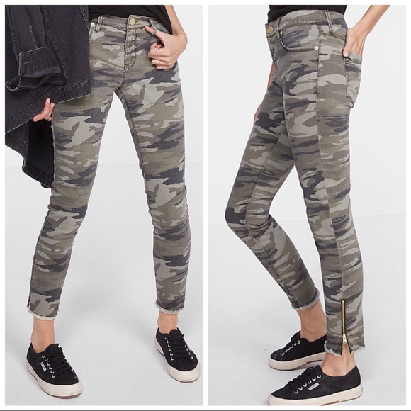 express camouflage pants